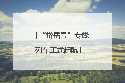 “岱岳号”专线列车正式起航