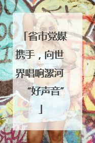 省市党媒携手，向世界唱响漯河“好声音”