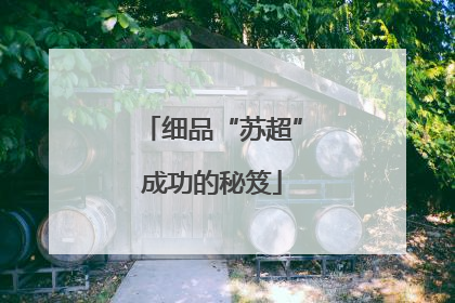 细品“苏超”成功的秘笈