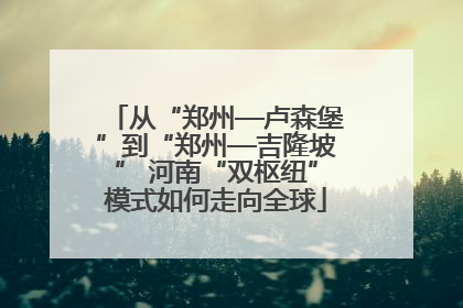 从“郑州—卢森堡”到“郑州—吉隆坡” 河南“双枢纽”模式如何走向全球