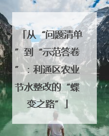 从“问题清单”到“示范答卷”：利通区农业节水整改的“蝶变之路”