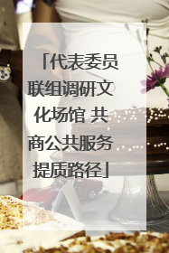 代表委员联组调研文化场馆 共商公共服务提质路径