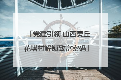党建引领 山西灵丘花塔村解锁致富密码
