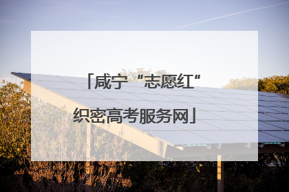 咸宁“志愿红”织密高考服务网