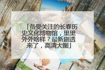 备受关注的长春历史文化博物馆，里里外外啥样？最新剧透来了，高清大图