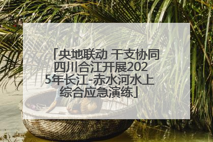 央地联动 干支协同 四川合江开展2025年长江-赤水河水上综合应急演练