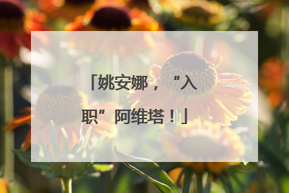 姚安娜，“入职”阿维塔！