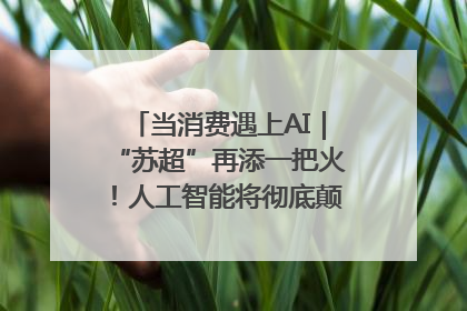 当消费遇上AI｜“苏超”再添一把火！人工智能将彻底颠覆绿茵场？