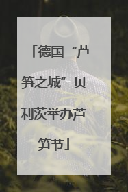德国“芦笋之城”贝利茨举办芦笋节