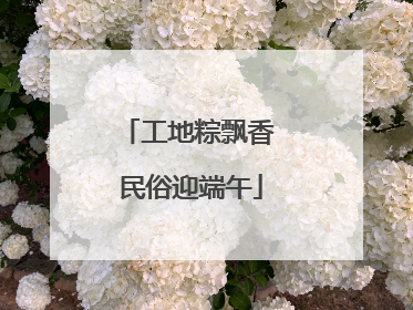 工地粽飘香 民俗迎端午