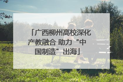 广西柳州高校深化产教融合 助力“中国制造”出海