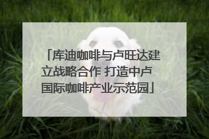 库迪咖啡与卢旺达建立战略合作 打造中卢国际咖啡产业示范园
