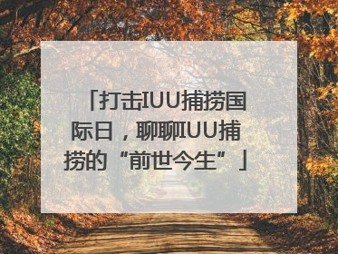 打击IUU捕捞国际日，聊聊IUU捕捞的“前世今生”