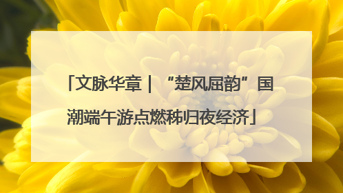 文脉华章｜“楚风屈韵”国潮端午游点燃秭归夜经济