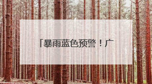 暴雨蓝色预警！广西局地有大暴雨+雷暴大风，今年1号台风最新消息……