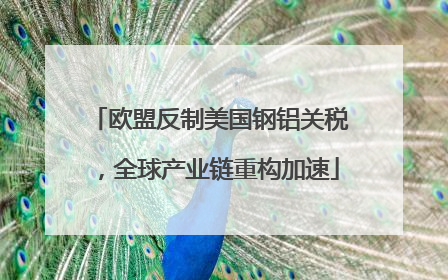 欧盟反制美国钢铝关税，全球产业链重构加速