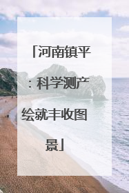 河南镇平：科学测产绘就丰收图景