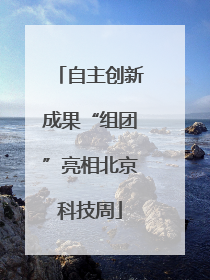 自主创新成果“组团”亮相北京科技周