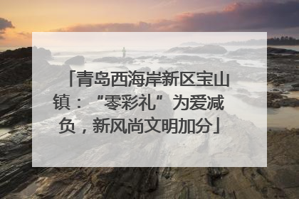 青岛西海岸新区宝山镇：“零彩礼”为爱减负，新风尚文明加分