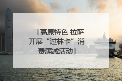 高原特色 拉萨开展“过林卡”消费满减活动