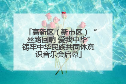 高新区（新市区）“丝路回响 爱我中华”铸牢中华民族共同体意识音乐会启幕