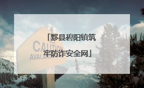 黟县碧阳镇筑牢防诈安全网