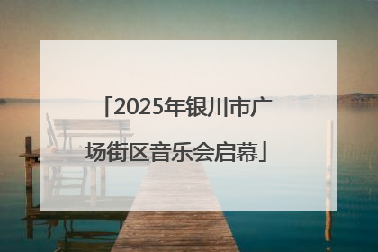 2025年银川市广场街区音乐会启幕