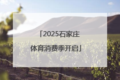 2025石家庄体育消费季开启